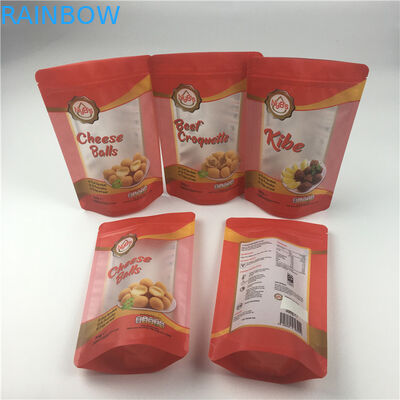 Verpakkingszak voor huisdierenvoeding met opstaande dierlijke traktatie