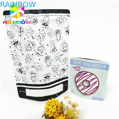 Matt Finish Pet Food Bag met herbruikbare functie en rits sluiting