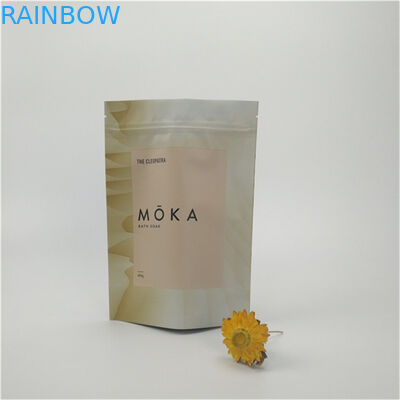 Promotioneel Hoogwaardige hervergrendelbare vochtbestendige gelamineerde aluminiumfolie Mylar zakjes badzout verpakking zak