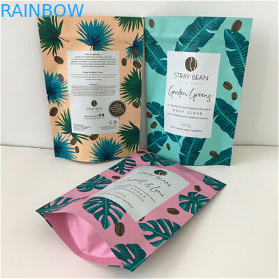 Nieuwste hervergrendelbare vochtbestendige gelamineerde aluminiumfolie Mylar zakjes Badzout verpakking