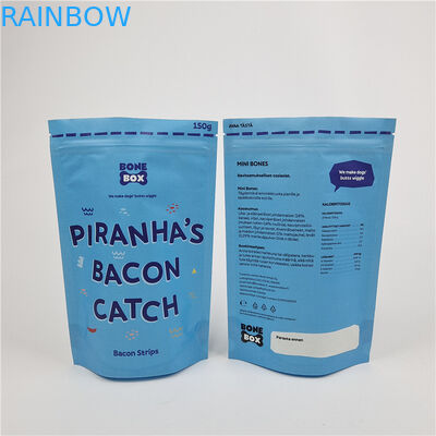 Groothandel Gepersonaliseerd Logo Digitaal Printen Zip Lock Plastic PET Aluminium Frosted Stand Up Pouch Bag