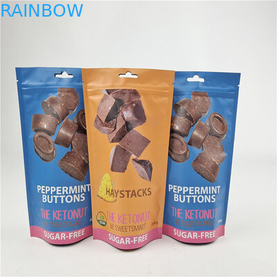 Topkwaliteit Custom Logo Printed Advanced Laminating Stand Up Zipper Bags voor Snack Bag Packaging