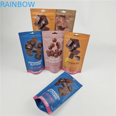 Topkwaliteit Custom Logo Printed Advanced Laminating Stand Up Zipper Bags voor Snack Bag Packaging