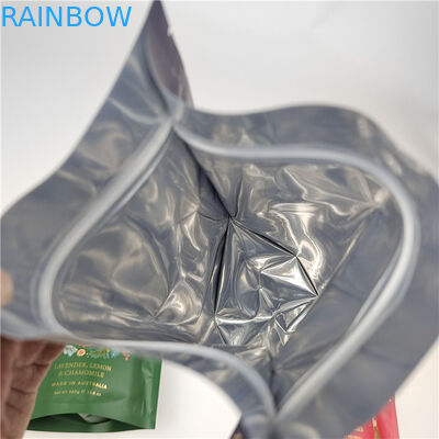 Geaccepteerd tot 10 kleuren beschikbaar voedselverpakkingsmateriaal voor digitale drukzakken aangepast met ritsverpakkingszak