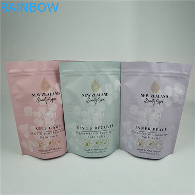 Smooth Fashion Pack Hoogwaardige hervergrendelbare Easy Tear Line Mylar Sachets Body Scrub Verpakkingszak