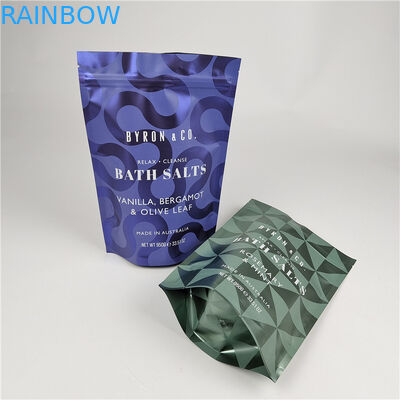 Stand-up zak met rits geurbestendige vochtbestendige body scrub verpakkingszak