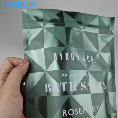 Stand-up zak met rits geurbestendige vochtbestendige body scrub verpakkingszak