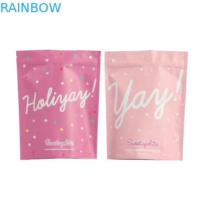 Aanpasbare cosmetische verpakkingszak voor het opstaan van het lichaam scrubzak in verschillende maten