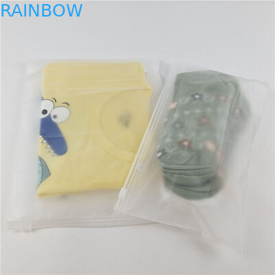 Fabriek Groothandel Transparante Plastic T-Shirt Kleding Verpakkingszak Met Schuif Zipper En Haak