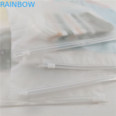 Fabriek Groothandel Transparante Plastic T-Shirt Kleding Verpakkingszak Met Schuif Zipper En Haak