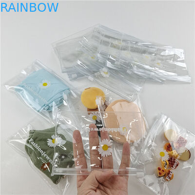 Hoog helder PE-materiaal plastic verpakkingszak voor Comestic met aangepaste grootte en kleur