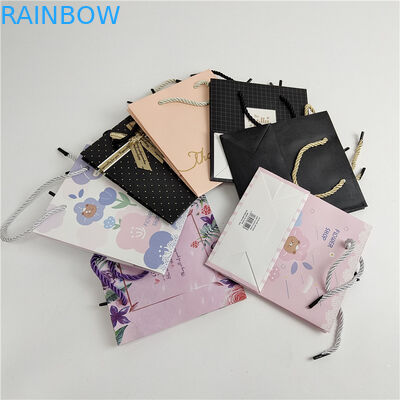 Nieuwste Geaccepteerd tot 10 kleuren Beschikbaar Custom Digitaal Druk Logo Geprint Winkeltas Verpakking