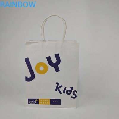Gelamineerde aluminiumfolie Mylar verpakkingszak Custom Digitaal drukken Logo Printed Shopping Paper Bag