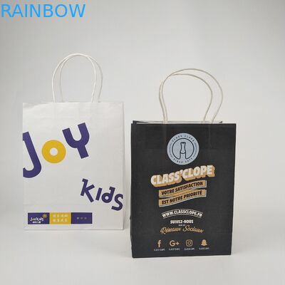 Gelamineerde aluminiumfolie Mylar verpakkingszak Custom Digitaal drukken Logo Printed Shopping Paper Bag