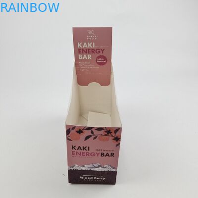 Matt Laminatie Karton Teller Display Dozen Recyclebaar Voor Retail Store