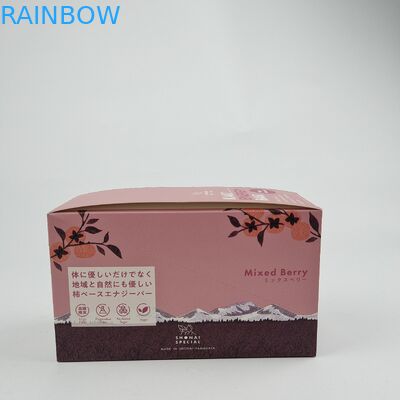 Matt Laminatie Karton Teller Display Dozen Recyclebaar Voor Retail Store