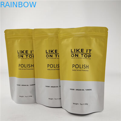 Gepersonaliseerd formaat Stand Up Pouch met Zipper Gravure / Digitaal gedrukte verpakkingszak