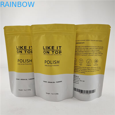 Gepersonaliseerd formaat Stand Up Pouch met Zipper Gravure / Digitaal gedrukte verpakkingszak