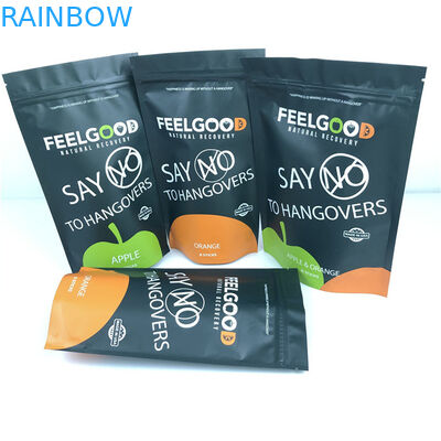 Custom logo gedrukt Stand Up Zipper Pouch Reukvrij Waterdicht Plastic verpakkingszakken