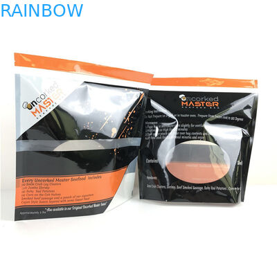 Matt Aluminium Folie Stand Up Pouch Ziplock Gravure Printing Op maat gemaakte kleur