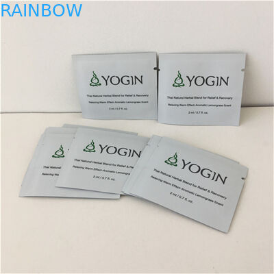 Eco-vriendelijke Mylar driezijdige verzegelde zak met ritsen maat