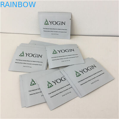 Eco-vriendelijke Mylar driezijdige verzegelde zak met ritsen maat