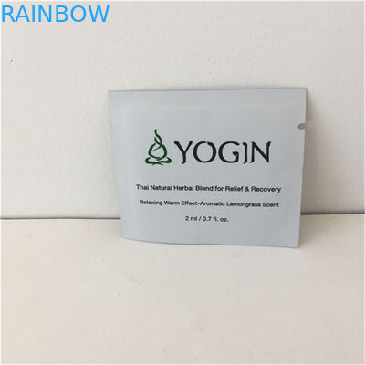 Eco-vriendelijke Mylar driezijdige verzegelde zak met ritsen maat