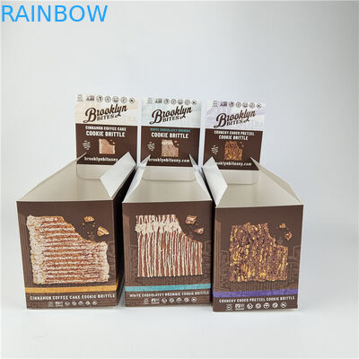 Recycleerbare vouwbare kartonnen toonbankdozen