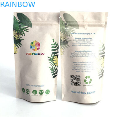 Op maat gemaakt logo gedrukt Stand Up Zipper Pouch Hervergrendelbaar Plastic Food Seal Packaging