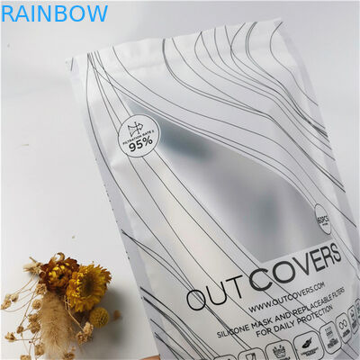 Voedselverpakking Stand Up Zipper Pouch Heat Seal Food Grade Plastic Packaging Bags