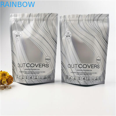 Voedselverpakking Stand Up Zipper Pouch Heat Seal Food Grade Plastic Packaging Bags