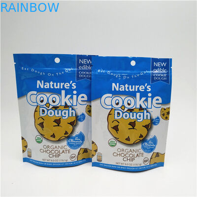 10 kleuren stand-up ritszakken MOPP/VMPET/PE materiaal voor snackverpakkingen