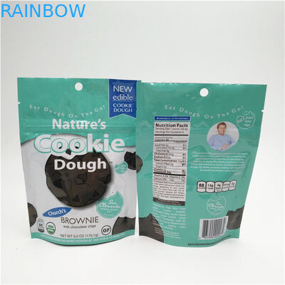 10 kleuren stand-up ritszakken MOPP/VMPET/PE materiaal voor snackverpakkingen