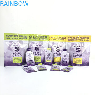 Hot Custom Logo Glossy Finish Customized Grootte en ontwerp benodigdheden Aluminiumfolie Mylar Doypack