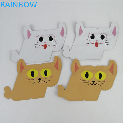 Topkwaliteit Custom logo gedrukt geavanceerde speciale vorm verpakking plastic folie zak