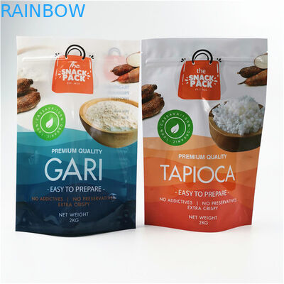 Eco-vriendelijk en veilig materiaal Glanse afwerking Op maat gemaakte grootte en ontwerpbehoeften Aluminiumfolie Mylar Doypack