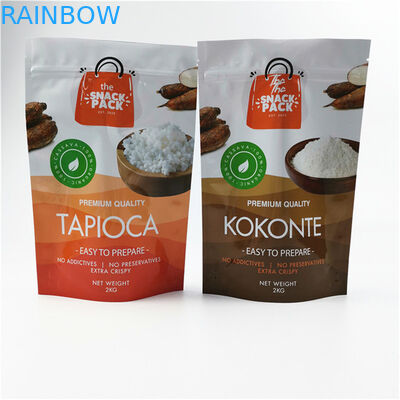 Eco-vriendelijk en veilig materiaal Glanse afwerking Op maat gemaakte grootte en ontwerpbehoeften Aluminiumfolie Mylar Doypack