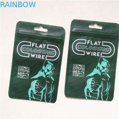 Promotie Recyclebare kwaliteitsborging Driezijdige verzegelde Mylar verpakkingszak met rits maatontwerp