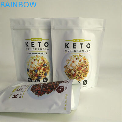 China Leverancier Custom Design Printing Customized Size and Design Needs Stand Up Pockets With Zipper Voor voedselverpakkingen