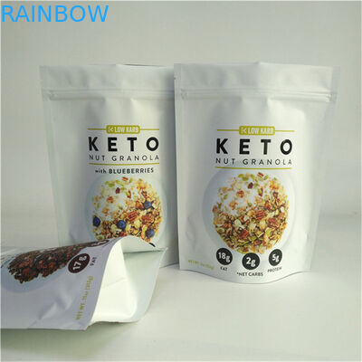 China Leverancier Custom Design Printing Customized Size and Design Needs Stand Up Pockets With Zipper Voor voedselverpakkingen