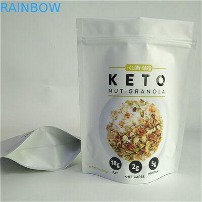 China Leverancier Custom Design Printing Customized Size and Design Needs Stand Up Pockets With Zipper Voor voedselverpakkingen