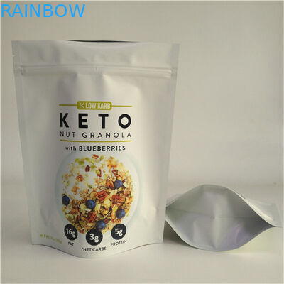 China Leverancier Custom Design Printing Customized Size and Design Needs Stand Up Pockets With Zipper Voor voedselverpakkingen