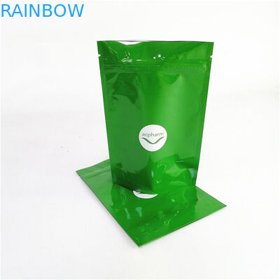 Aanvaard tot 10 kleuren beschikbaar geurbestendige stand-up zak warmte afdichting rits top