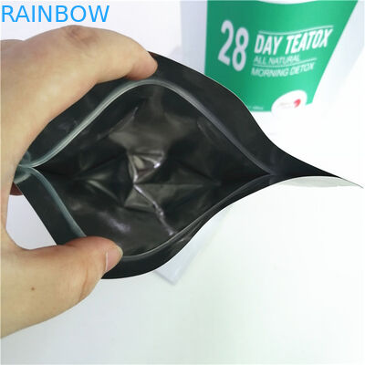 Op maat gemaakte kleurrijke bedrukte snackverpakkingstas met MOPP/VMPET/PE-materiaal