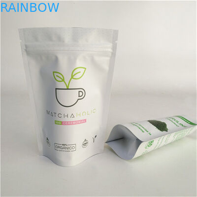 Op maat gemaakte drukverwarming herbruikbare opstaande zak voedselkwaliteit Mylar sachet verpakking