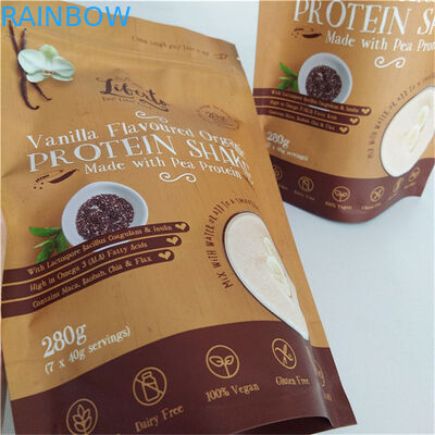 Kleurrijke afdruk Snack verpakkingszak MOPP VMPET PE Matt Finish Zwart vochtvrij