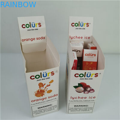 Hot Custom Logo Tear Away Display Box Karton PDQ Counter Geaffineerde Display Boxes