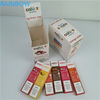 Hot Custom Logo Tear Away Display Box Karton PDQ Counter Geaffineerde Display Boxes