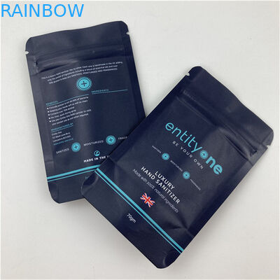 Custom logo gedrukt stand up zak met rits mat afwerking aluminium folie voedsel kwaliteit materiaal doypack