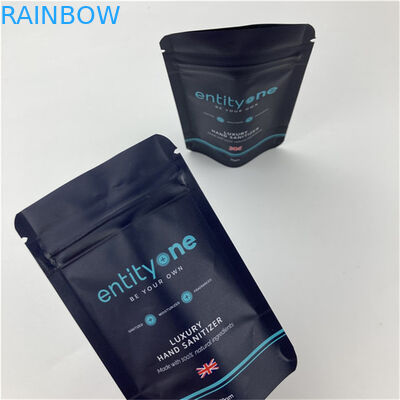 Custom logo gedrukt stand up zak met rits mat afwerking aluminium folie voedsel kwaliteit materiaal doypack